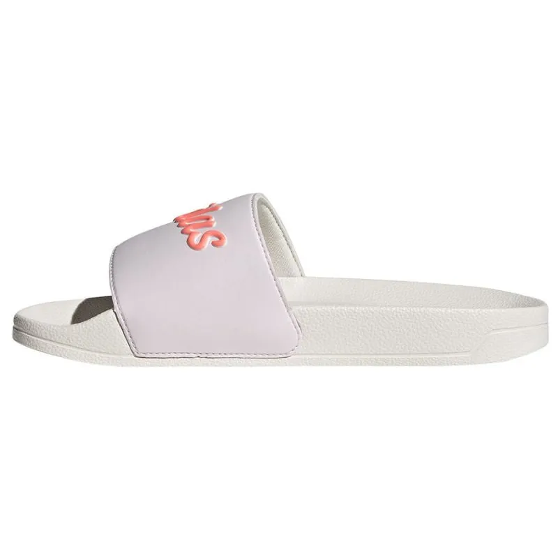 Adidas Womens Adilette Shower Slippers - White