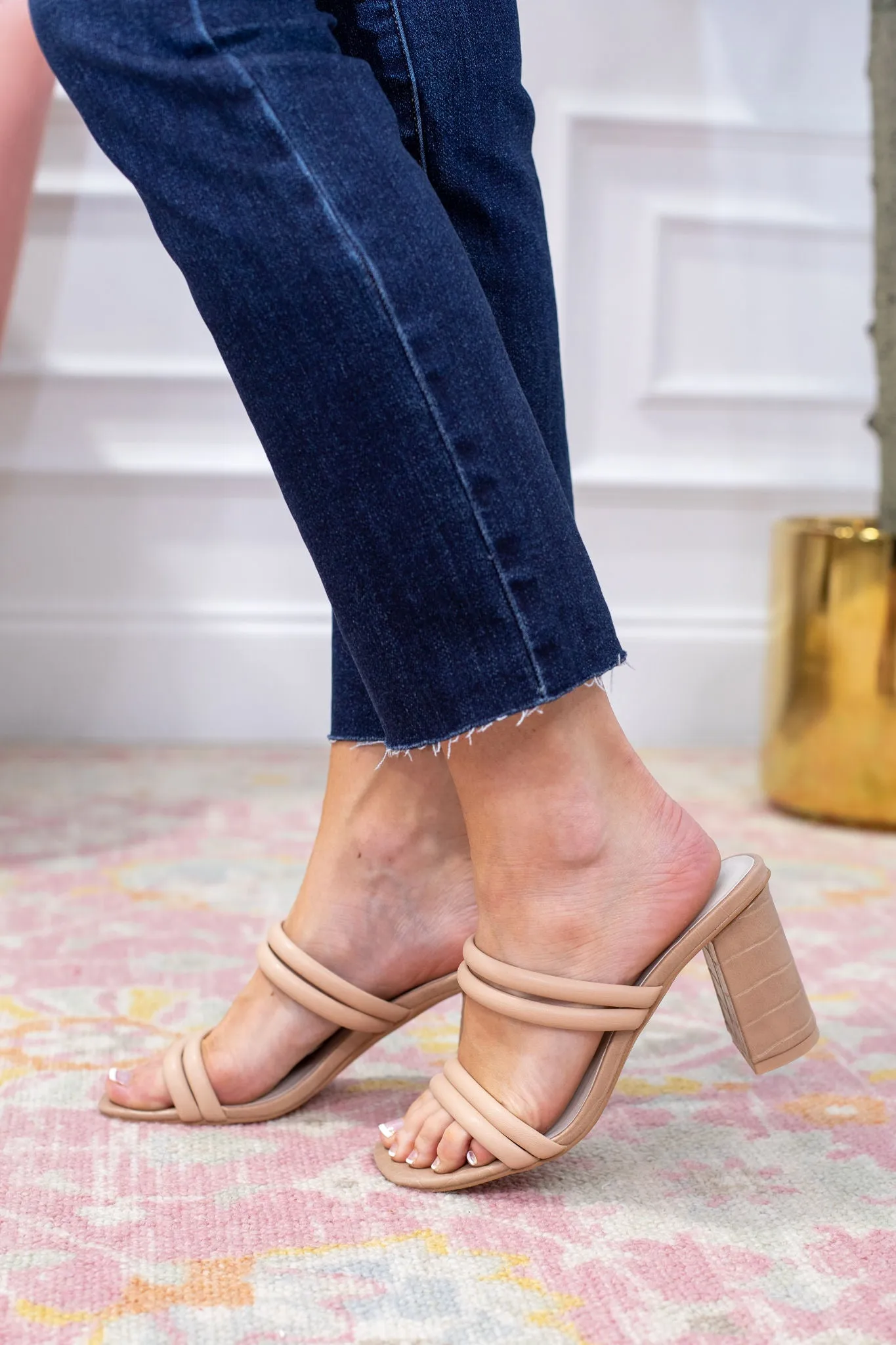 Alma Heels- Nude