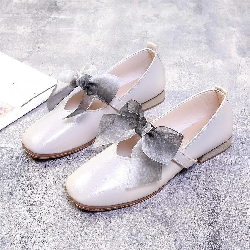 Big Beautiful Bow Maryjane Flats