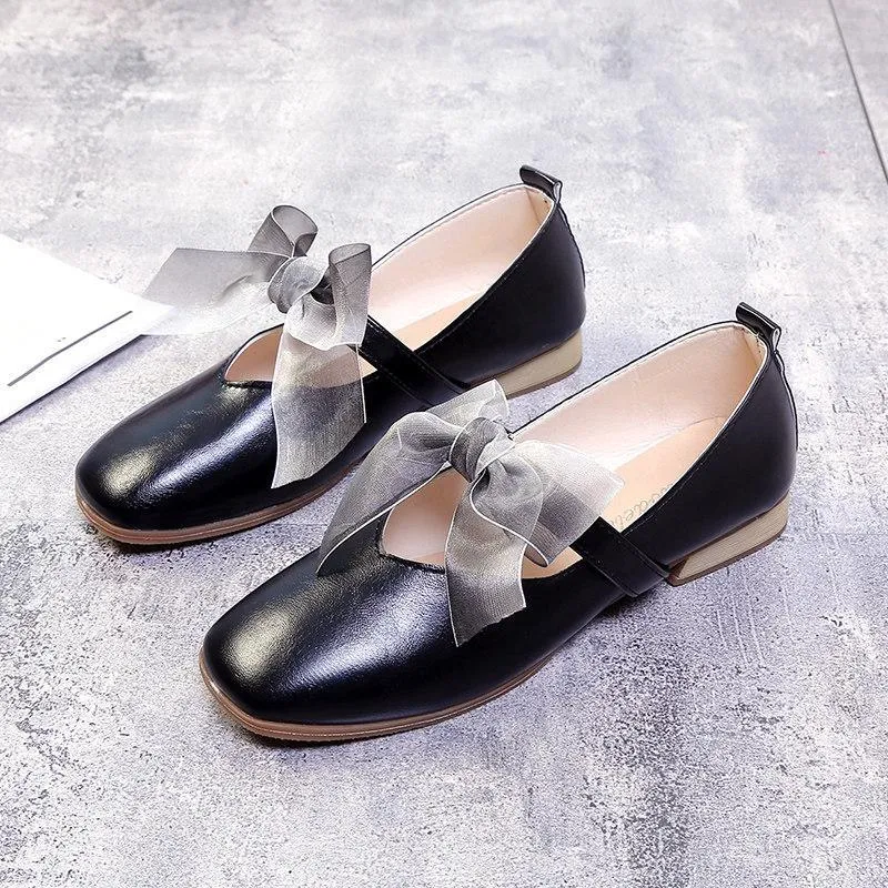 Big Beautiful Bow Maryjane Flats