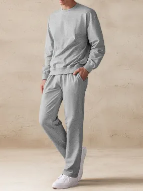 Casual 2-Piece Sweatsuit Set