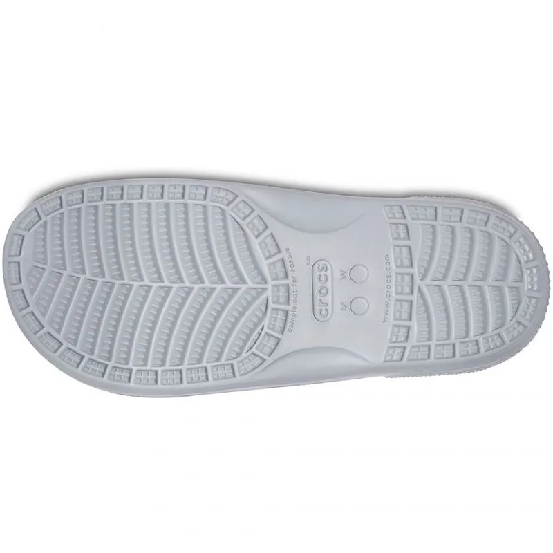 Crocs Unisex Classic Slippers - Gray