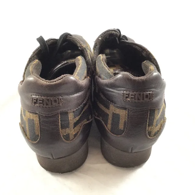 Fendi Zucca Sneakers. Size 39