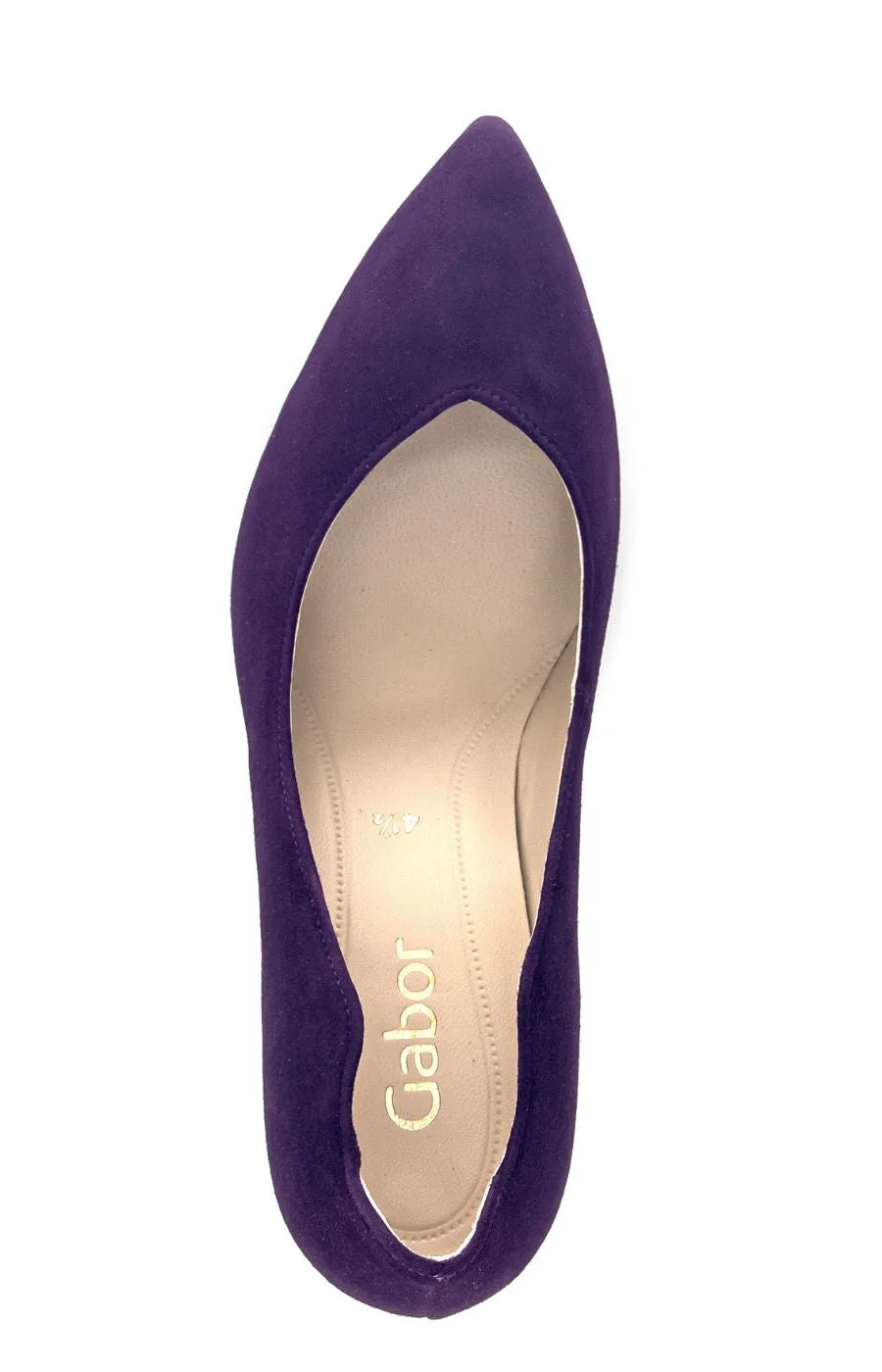 Gabor Purple Waved Heel