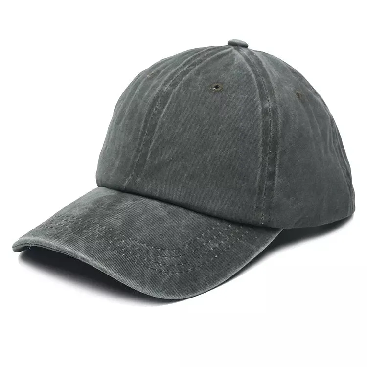 Hazy Blue Luca Unisex Cotton Sports Cap