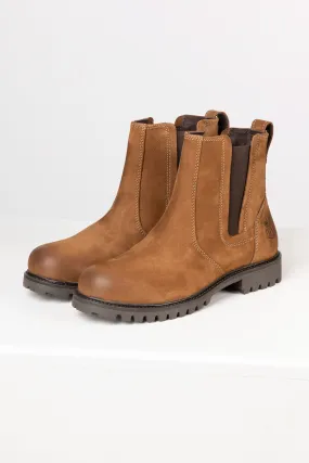 Ladies Pull On Leather Yard Boots - Kilburn II