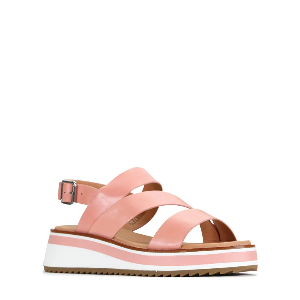 Sports Leather Sling Back Sandals